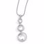 QW266-18 White Ice SS White Ice .02ct. Diamond Necklace