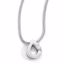 QW213-18 White Ice SS White Ice .02ct. Diamond Necklace