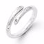 QW229-8 White Ice SS White Ice .02ct. Diamond Ring
