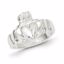 QR231-9 Celtic Sterling Silver Claddagh Ring