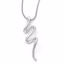 QW272-18 White Ice SS White Ice .025ct. Diamond Necklace