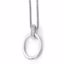 QW273-18 White Ice SS White Ice .06ct. Diamond Necklace