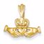 CH107 Celtic 14k Claddagh Charm