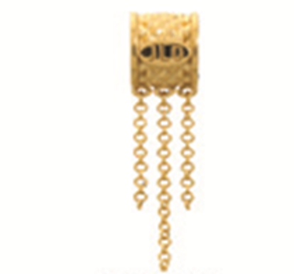 1601 Bohemian Dangle - 18K Gold Plated