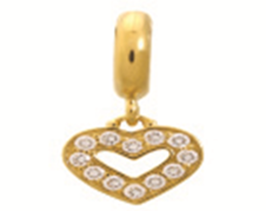 1891 Dreamy Heart 18K Gold Plated