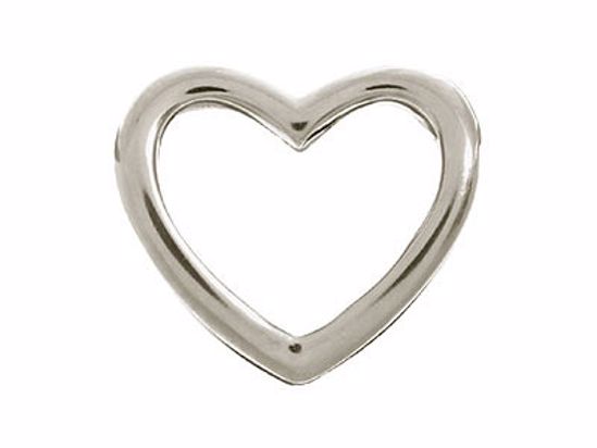 41161 Open Heart Silver