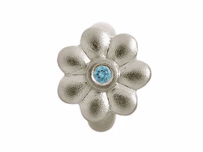 41256-3 Blue Flower Dream Silver