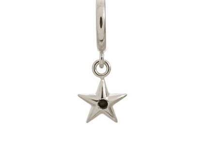 43267-2 Black Shiny Star Silver