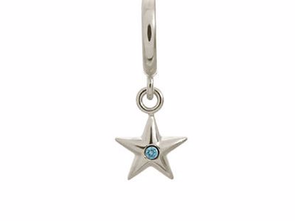 43267-4 Sky Blue Shiny Star Silver