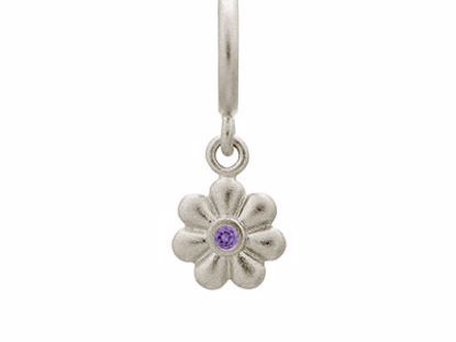 43302-4 Amethyst Flower Dream Dot Silver