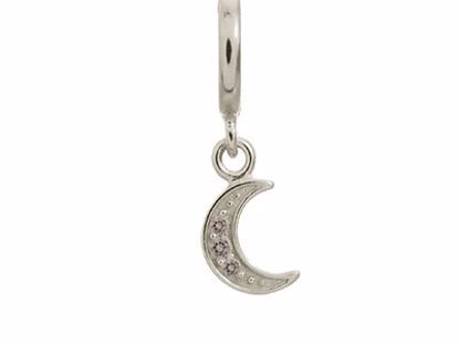 43303-4 Smokey Moon Shine Drop Silver