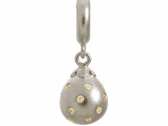 43800-5 Citrine Star Drop Silver