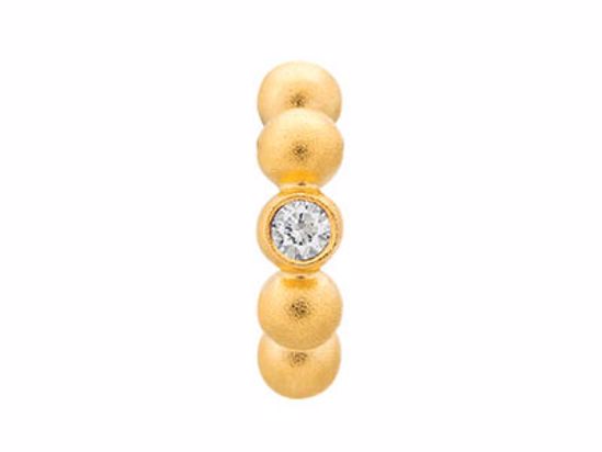 51253-1 White Flashy Dot Gold