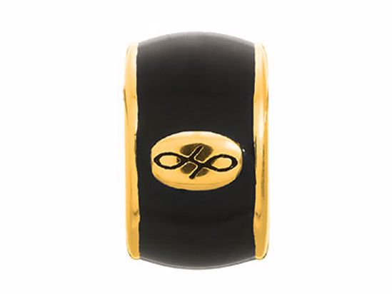 52100-7 Black Endless Enamel Gold