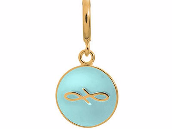 53345-2 Light Blue Endless Coin Gold