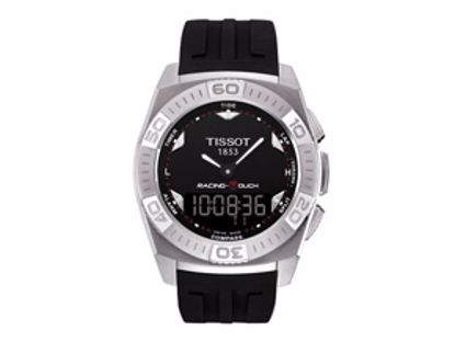 T0025201705100 Racing-Touch Men's Black Quartz Classic Watch
