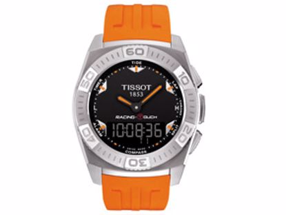 T0025201705101 Racing-Touch Men's Black Quartz Classic Watch