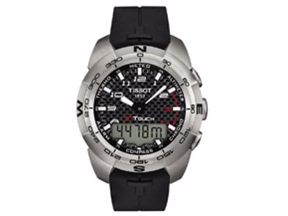 T0134204720200 T-Touch Expert  Men's Black GTS Titanium Watch