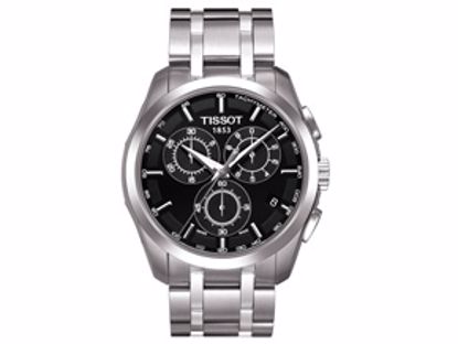 T0356171105100 Couturier Men's Black Chronograph Stainless Steel Watch