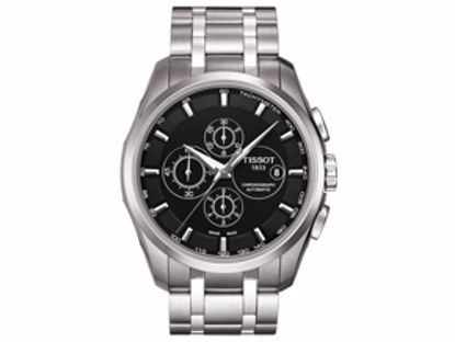 T0356271105100 Couturier Men's Black Automatic Stainless Steel Watch