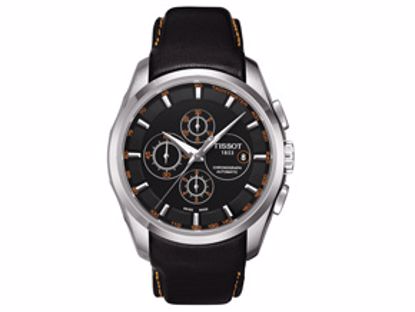 T0356271605101 Couturier Men's Black Automatic Trend Watch