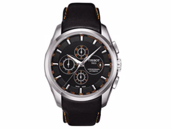 T0356271605101 Couturier Men's Black Automatic Trend Watch