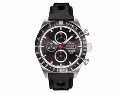 T0446142605100 PRS516 Men's Black Automatic Chronograph Sport Watch