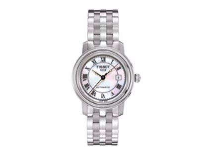 T0452071111300 Bridgeport Women's White Mother-of-Pearl Automatic Classic Watch