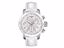 T0552171603200 PRC 200 Women's Danica Patrick Limited Edition Quartz Watch - Silver Dial With White Leather Strap