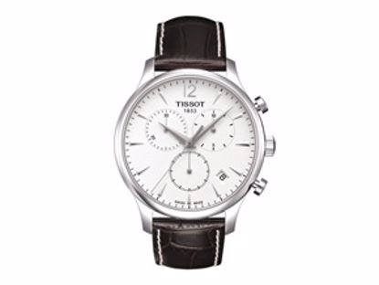 T0636171603700 Tradition Men's Silver Chrono Classic Watch