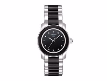 T0642102205600 Cera Ladies Black Diamonds Ceramic Quartz watch