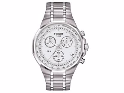 T0774171103100 PRX Men's Silver Chronograph Classic Watch