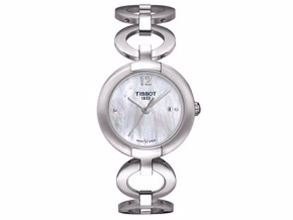 T0842101111701 Pinky Ladies White Mother-of-Pearl Watch