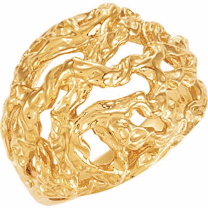 5057:6018:P Gold Fashion Ring