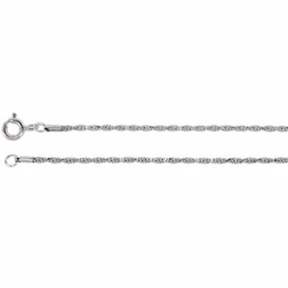 CH701:295575:P Diamond Cut Rope Chain 1.5mm