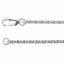 CH706:295648:P Sterling Silver 20" Reverse Rope Chain 