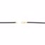 CH725:298845:P 14kt Yellow 2mm Black Leather 18" Cord