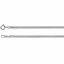 CH173:128757:P Sterling Silver 2.25mm Solid Curb Link 20" Chain
