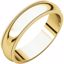 MG13:112765:P 18kt Yellow 5mm Milgrain Band