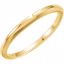 5790:115307:P 14kt Yellow #2 Band with One-Notch