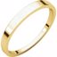 FT10:166640:P 14kt Yellow 2.5mm Flat Tapered Band