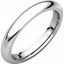 IR14.5:194410:P 14kt White 3mm Comfort Fit Band