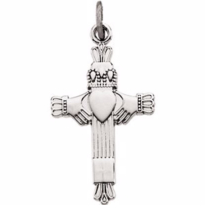 R41038:163689:P Claddagh Cross Pendant