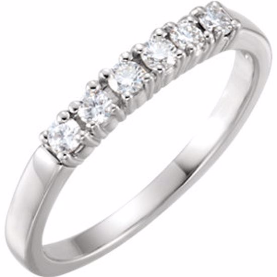 60207:207453:P Platinum 1/4 CTW Diamond Anniversary Band