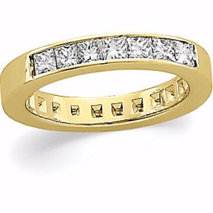 61002:209895:P 14kt Yellow 3/4 CTW Diamond Anniversary Ring