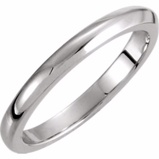 50111:212472:P Solstice Solitaire® Tapered Knife Edge Band