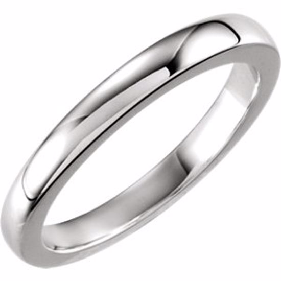 50110:212955:P Solstice Solitaire&#174; Tapered Bombé Band