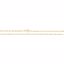 CH492:244854:P 14kt Yellow 1.25mm Figaro 7" Chain
