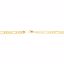 CH632:288304:P 10kt Yellow 7mm Figaro 20" Chain
