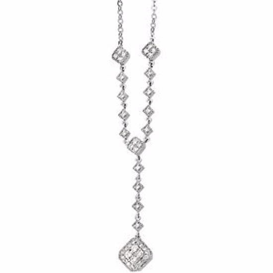 63575:297347:P 14kt White 1/3 CTW Diamond Necklace